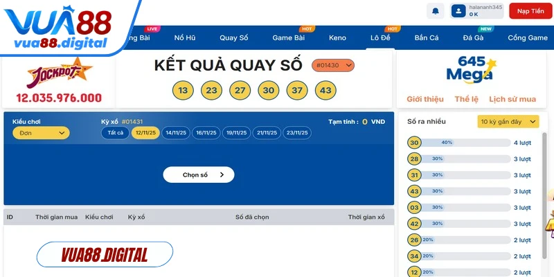 Xổ số Vua88 là lựa chọn lý tưởng dành cho những ai đam mê game may rủi